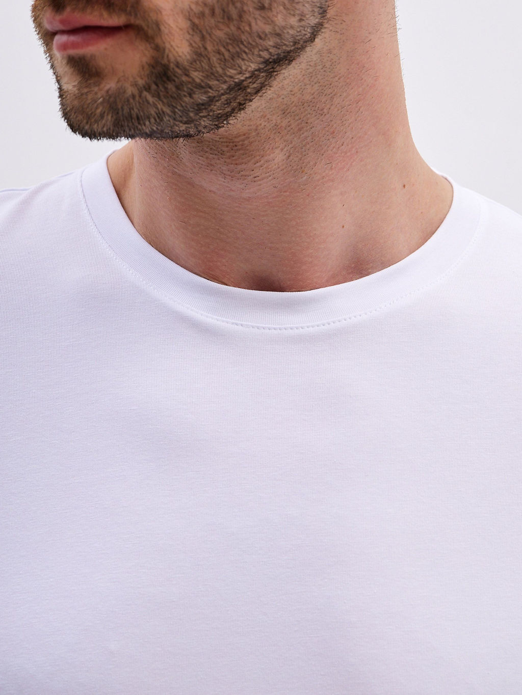 Футболка мужская короткий рукав GREG G145-KO-HJ-10002-N (белый)