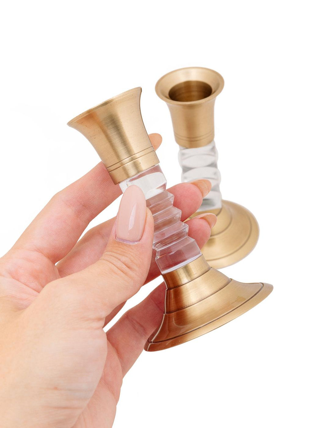 Подсвечник набор из 6-ти (полиш) № П736/2 - Ганг фото 7