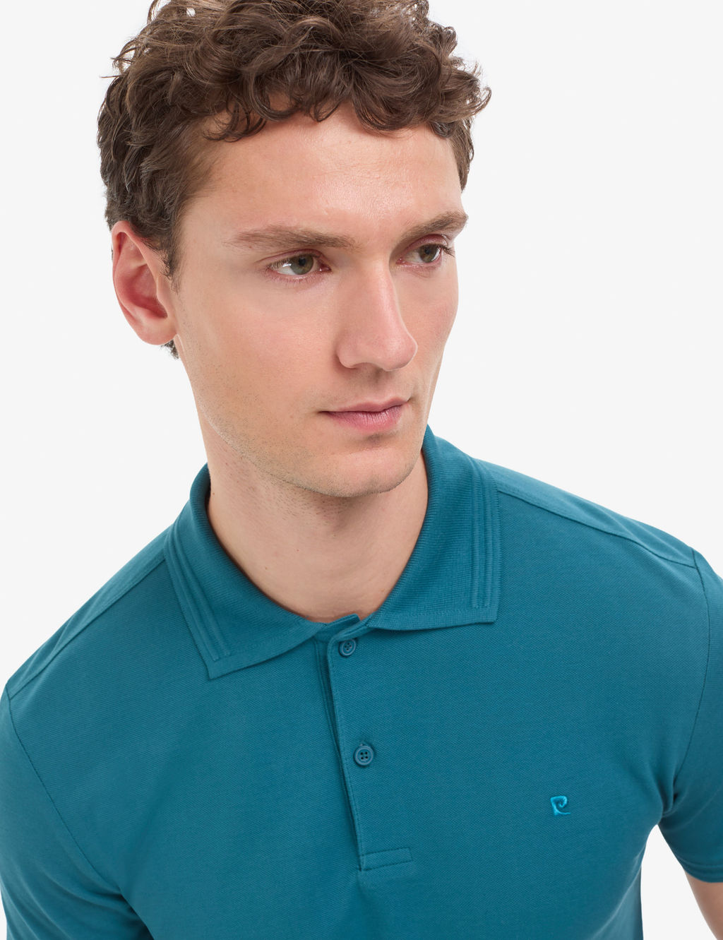 Z_mr_t Slim Fit %100 Pamuk K_vr_lmaz D__meli Polo Yaka Basic Ti__rt