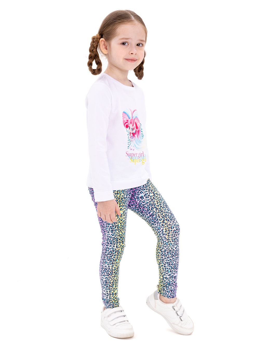 Брюки д/дев. О65568 - Карамелли фото 2