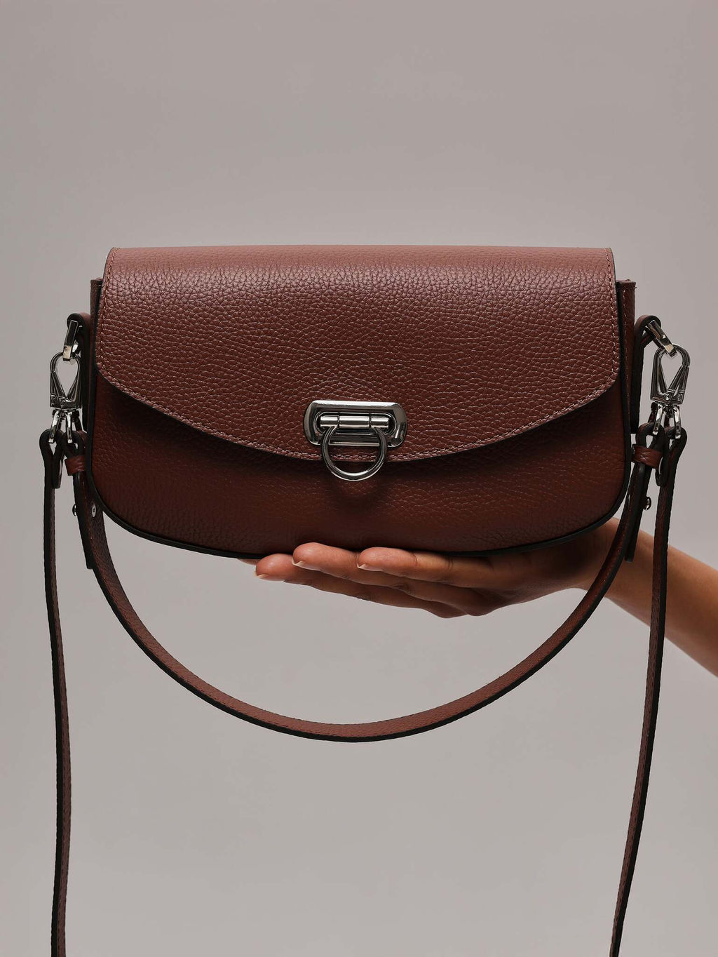 Сумка кожаная Azaro 31049 коппер