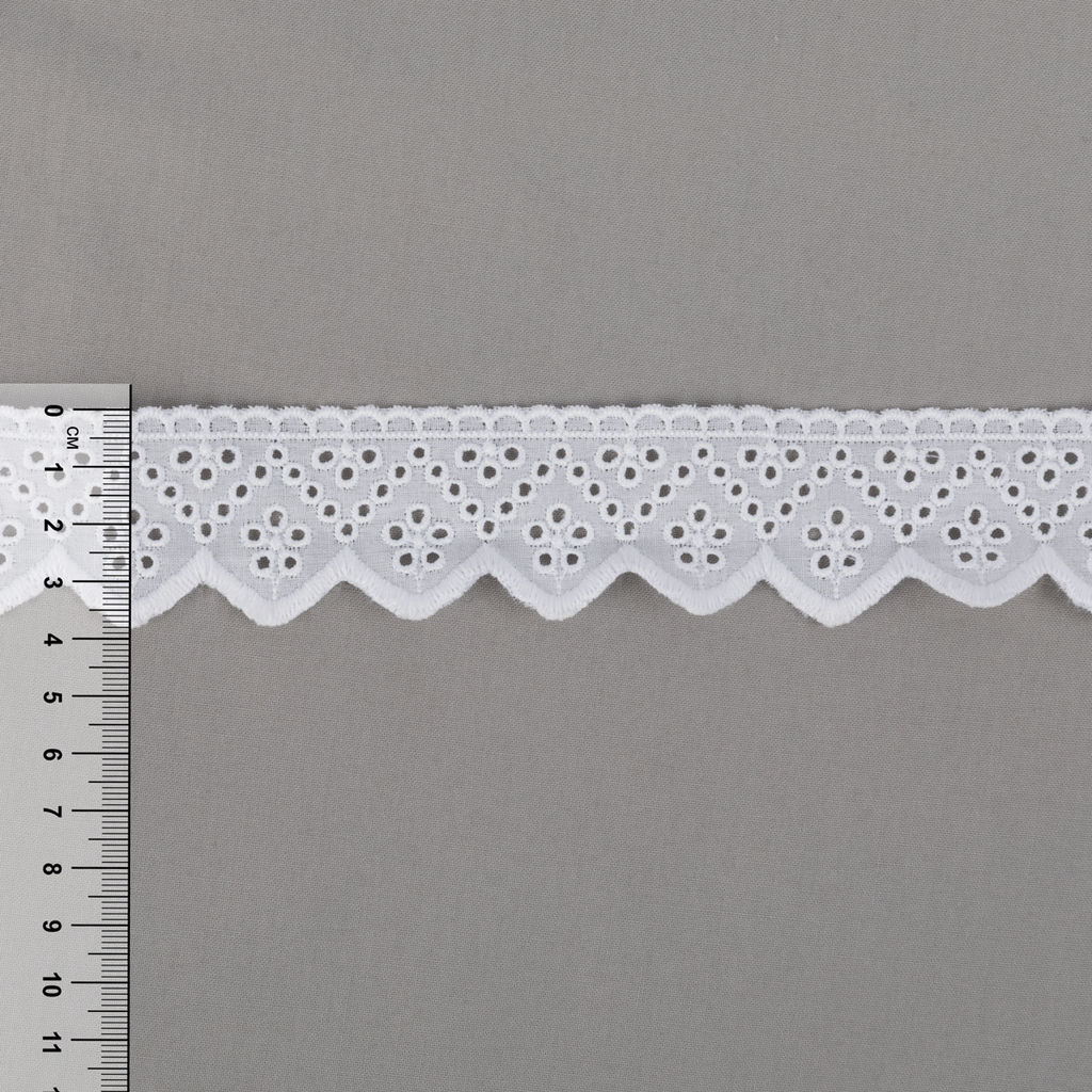 Шитье Gamma 38 мм GYEM-3800 в рулоне 9 м 0.2 м Турция белый