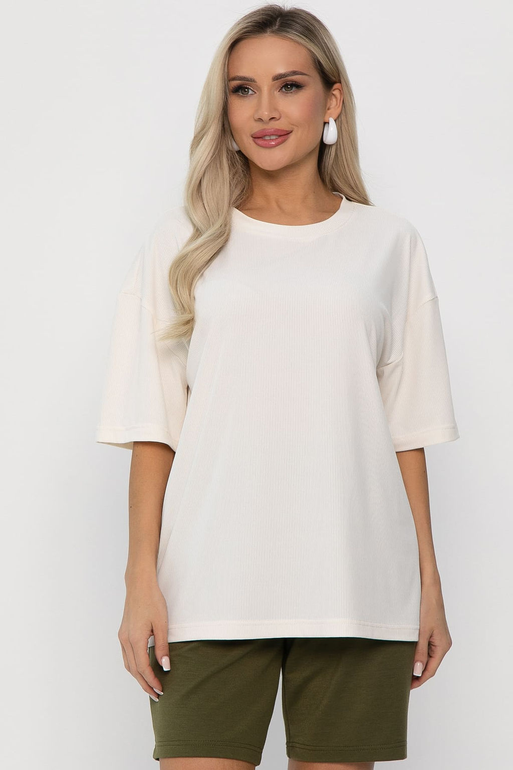 Футболка Аризона (молочная) Б13800-25М - Lt collection фото 2