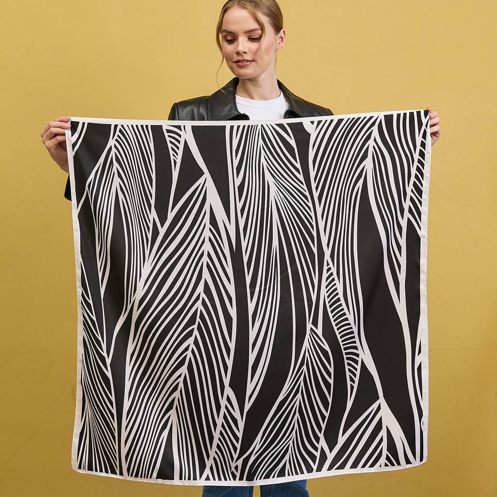 Платок 90х90 см - Мастерская ПОКРОВ фото 2