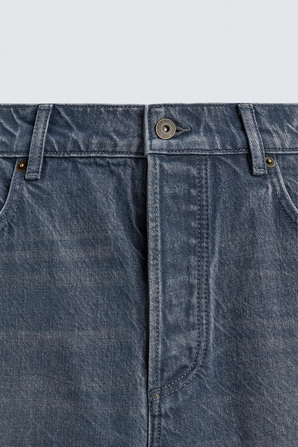 STRAIGHT ANKLE FIT JEANS - Zara фото 9