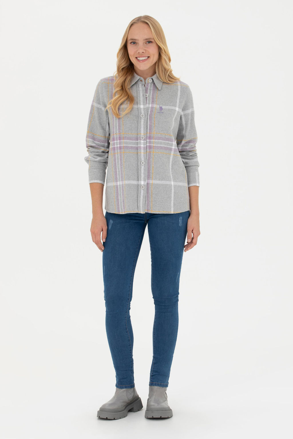 Женские синие джинсовые брюки - U.s. polo assn фото 15