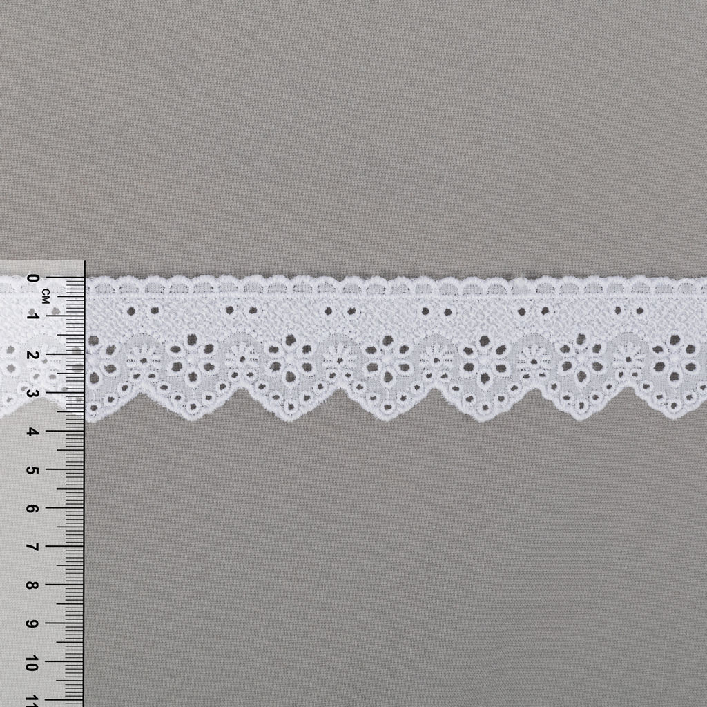 Шитье Gamma 37 мм GYEM-3702 в рулоне 9 м 0.2 м Турция белый