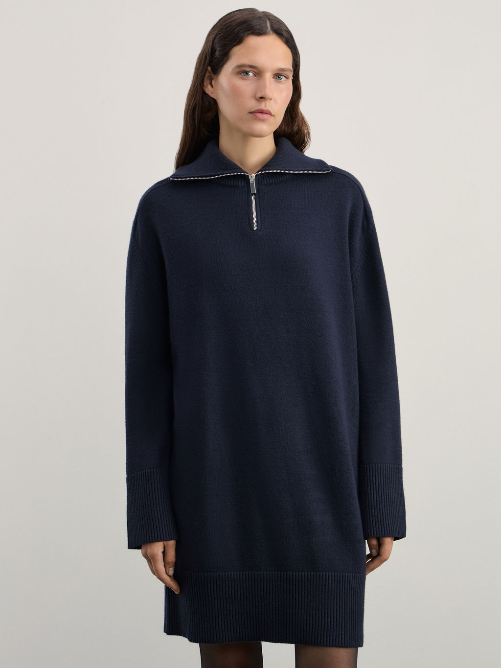 Платье мини из вискозы на молнии / Zarina  фото 3