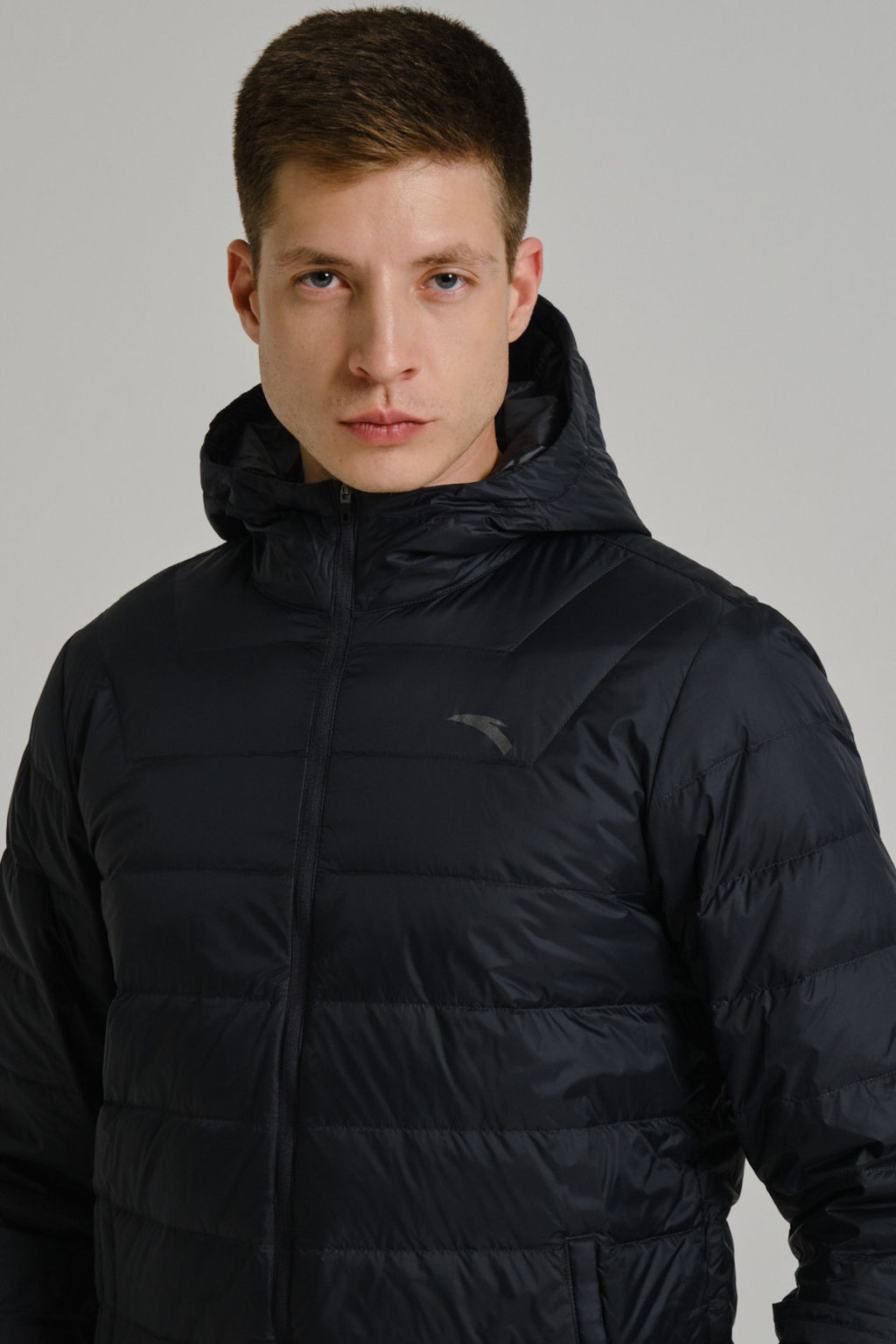 Пуховик легкий Черный