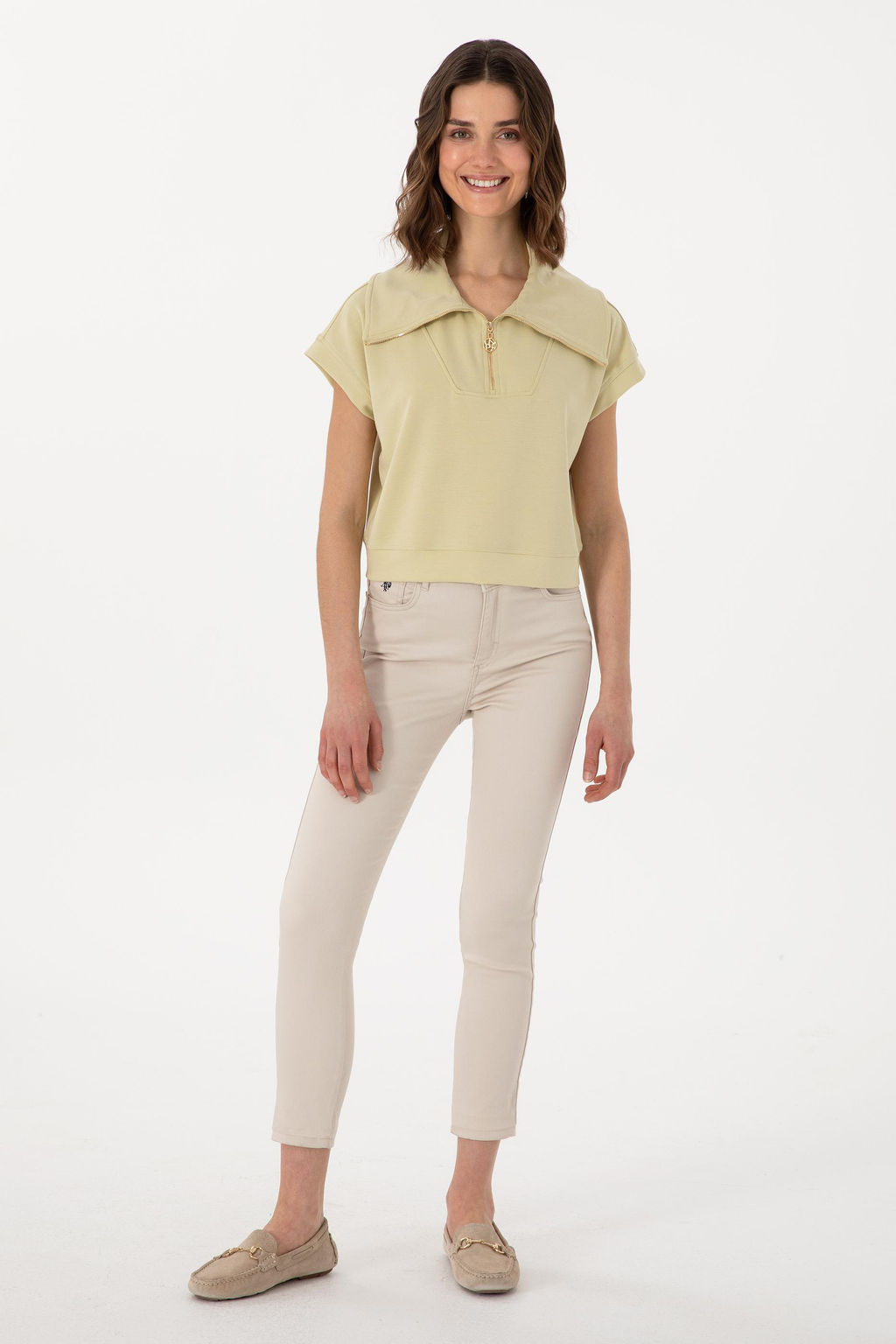 Kad_n A__k Haki Ti__rt Sepette S_rpriz _ndirim - U.s. polo assn фото 4