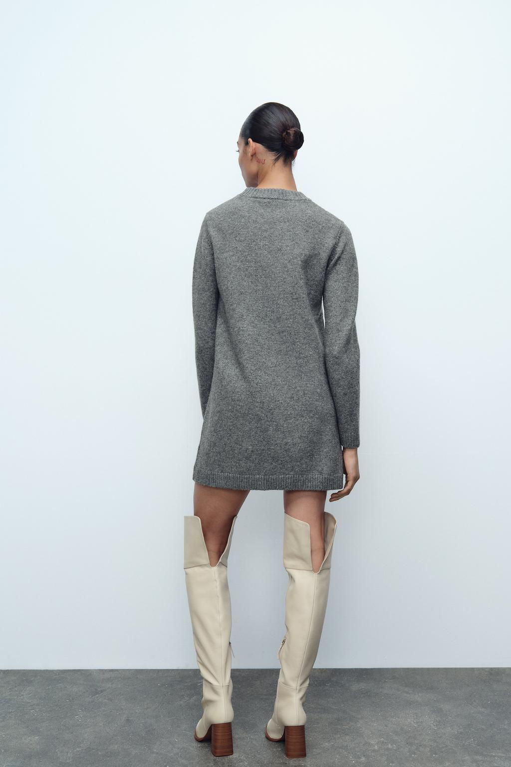 SHORT SOFT KNIT DRESS - Zara фото 5