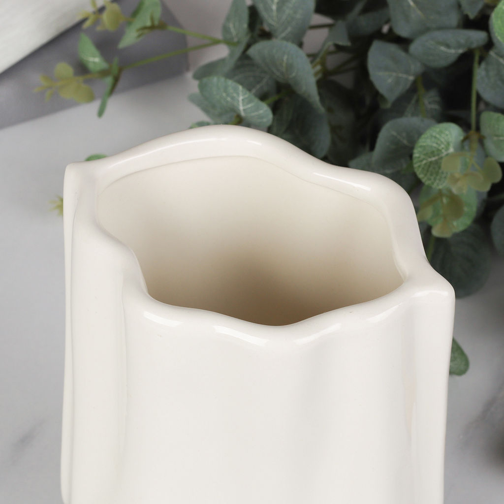 Ваза 13х19х18 см / GEF-32 /уп 36/ - ГалеонТрейд фото 3