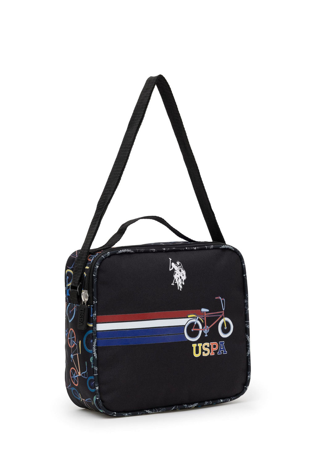 Черная школьная сумка для мальчика - U.s. polo assn фото 3