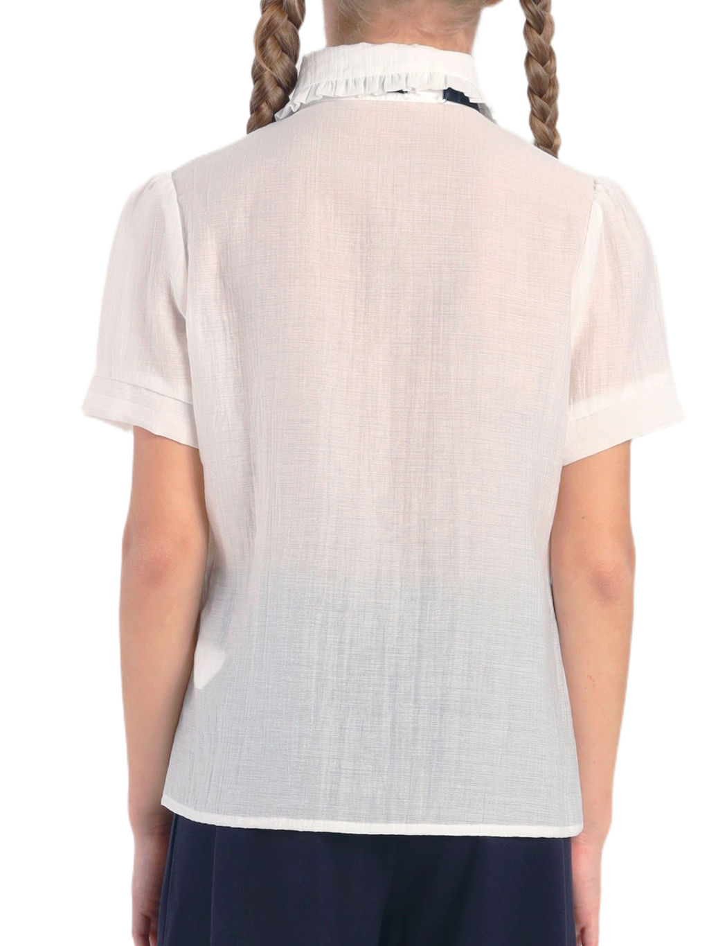 Школьная блузка для девочки О76992 - Карамелли фото 5