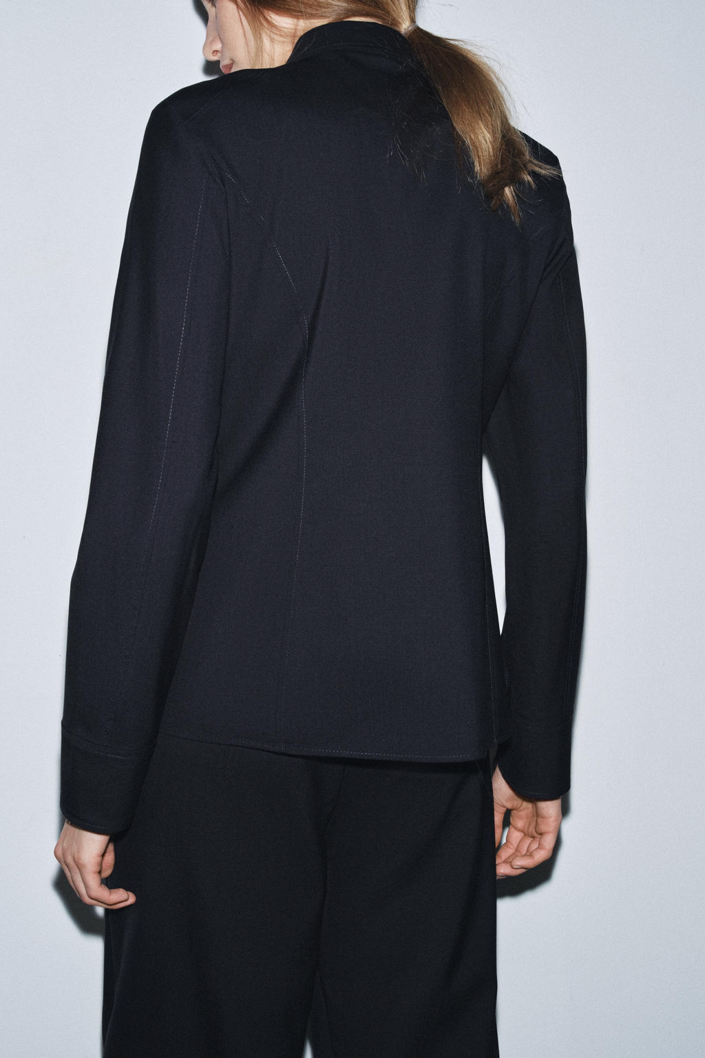100% WOOL SHIRT ZW COLLECTION - Zara фото 3