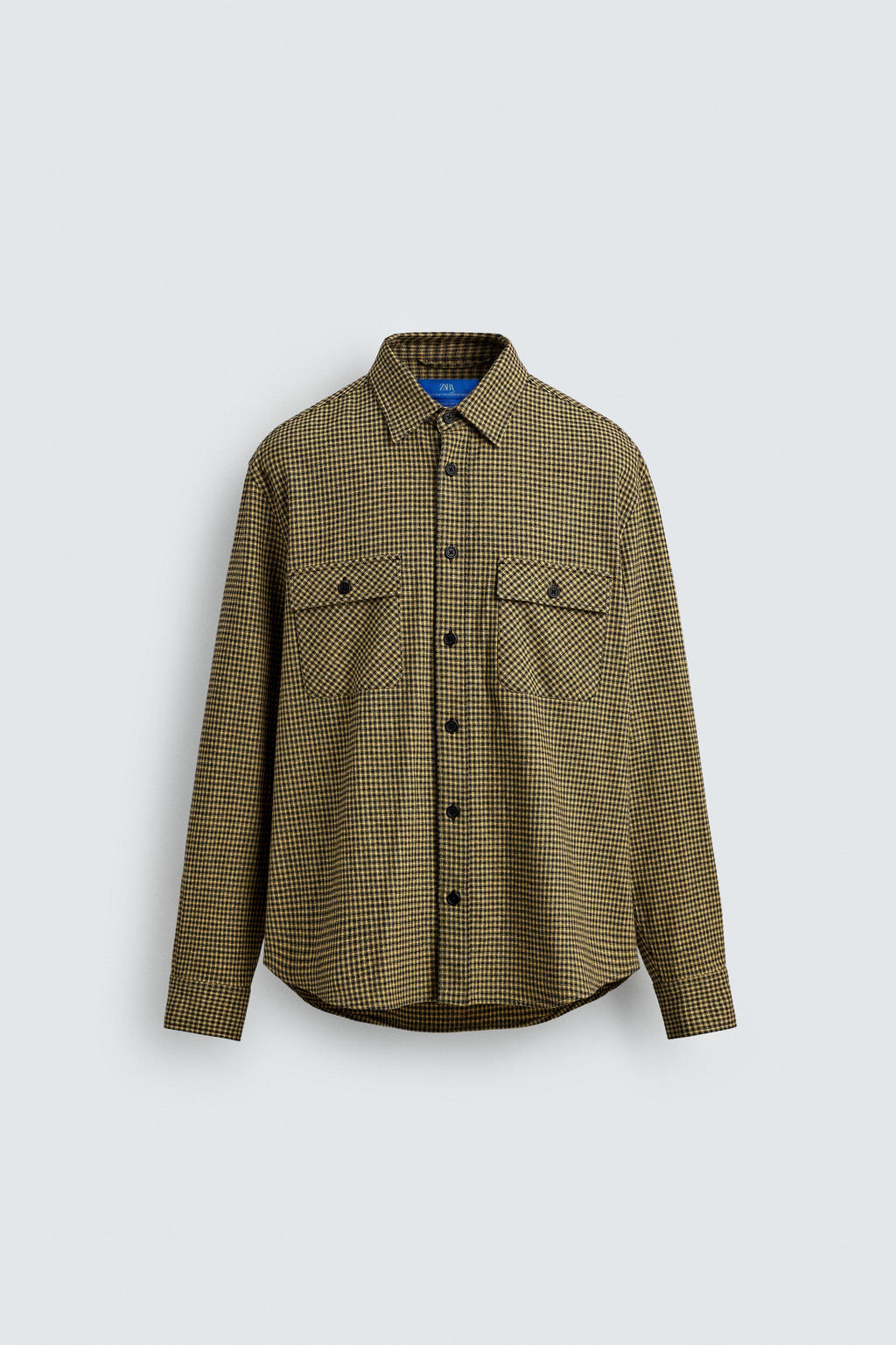 CHECK FLANNEL SHIRT AARON LEVINE X ZARA фото 8