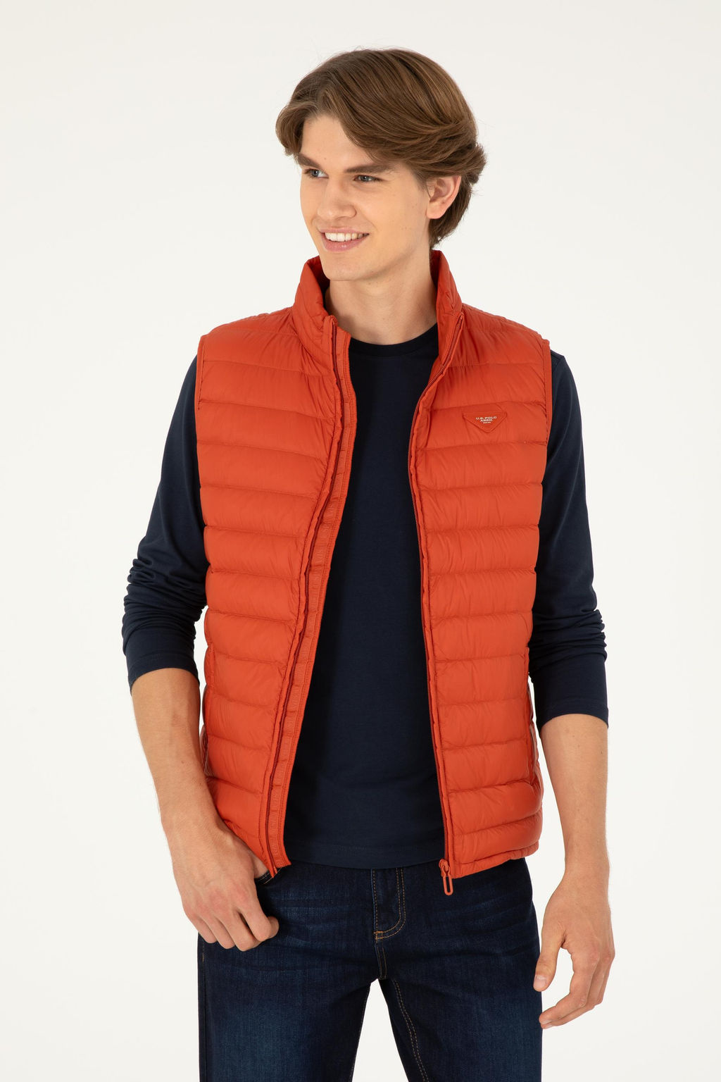 Мужской плиточный жилет - U.s. polo assn фото 3