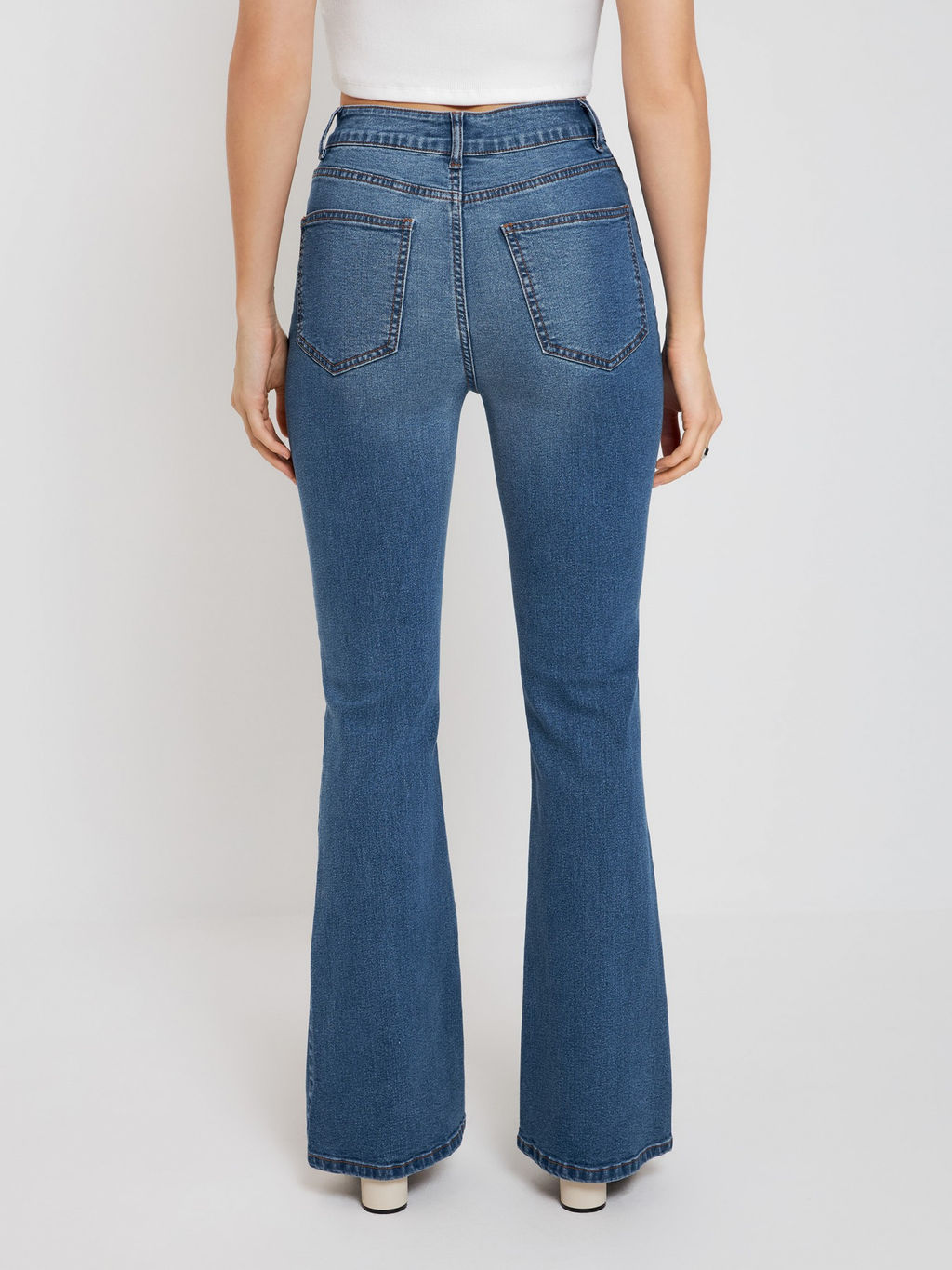 Брюки джинсовые жен. Flavi синий - Concept club фото 4