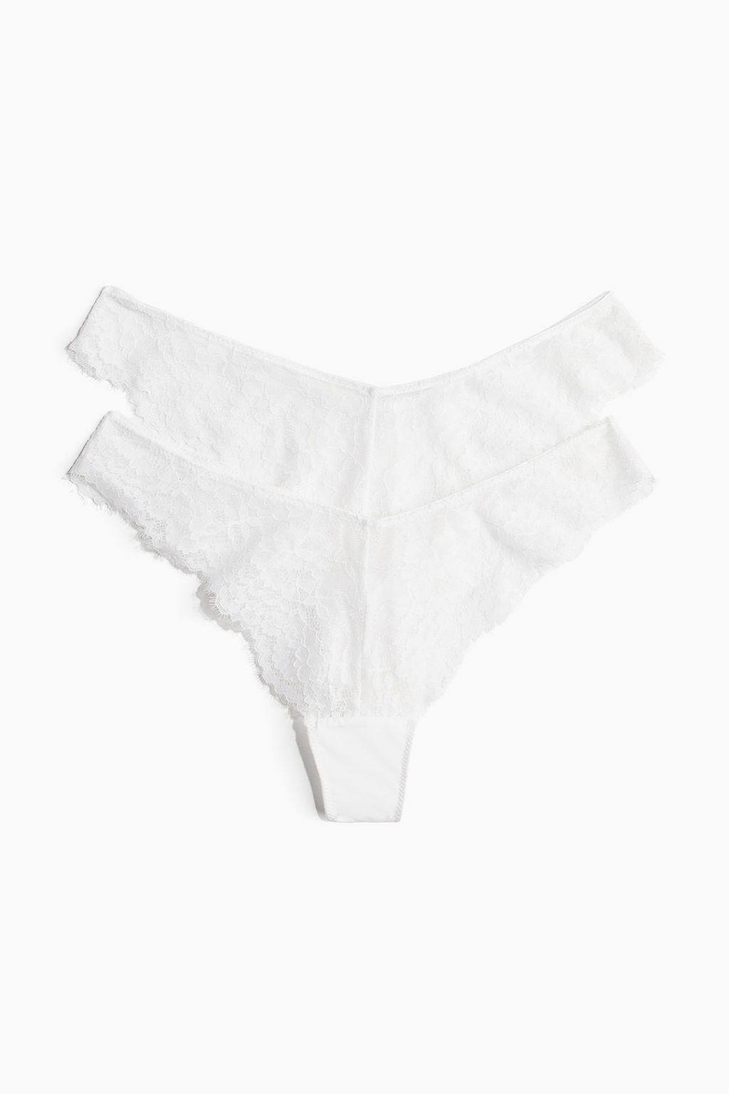 Pack de 2 bragas Brazilian de encaje - H&m фото 4