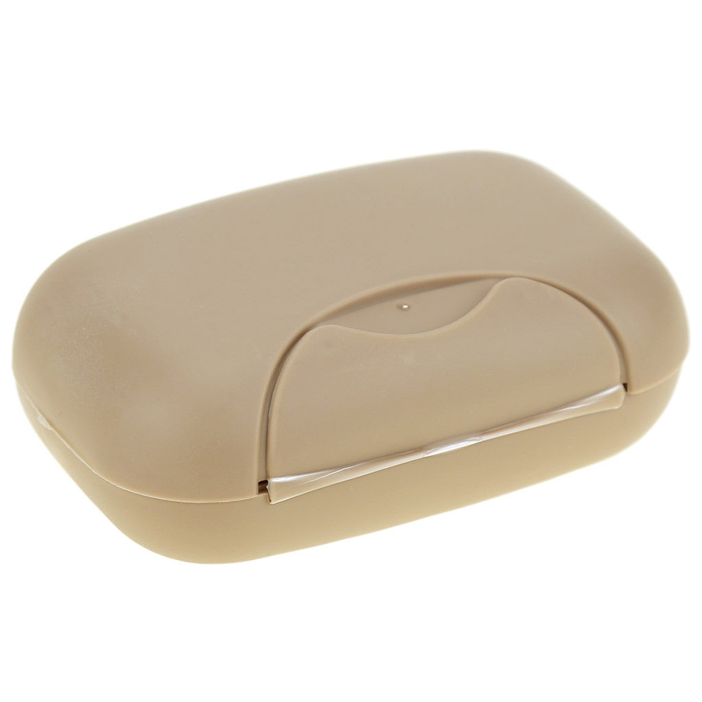 Мыльница дорожная пластмассовая Люкс-1 12х8,5х4,5см, матовый пластик, цвета микс, в п/эт пакете (Китай) - Домашняя Мода фото 5