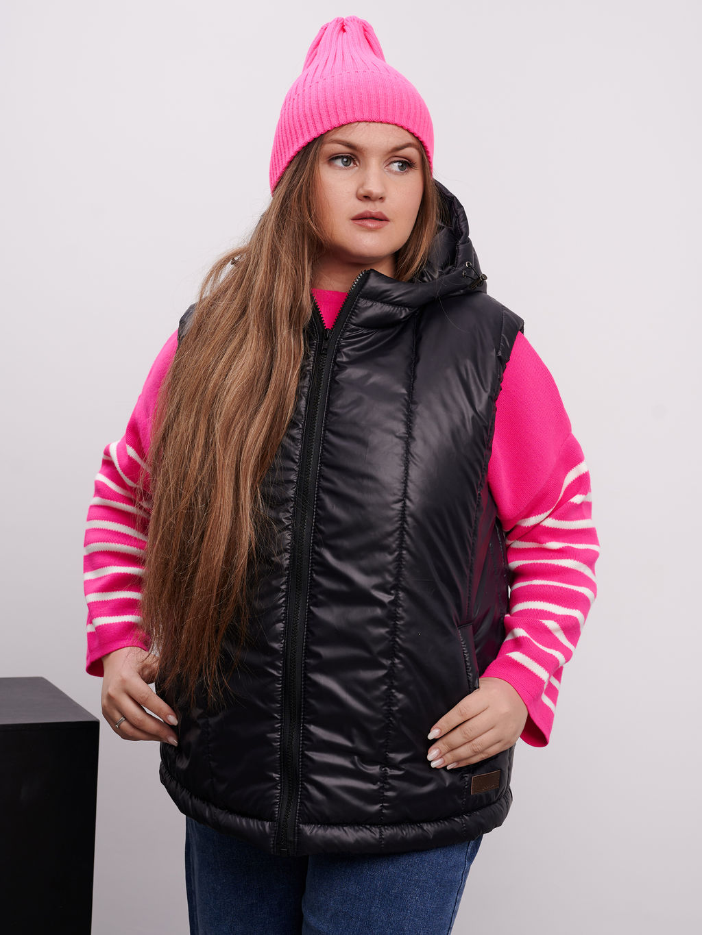 Жилет Кросс черный