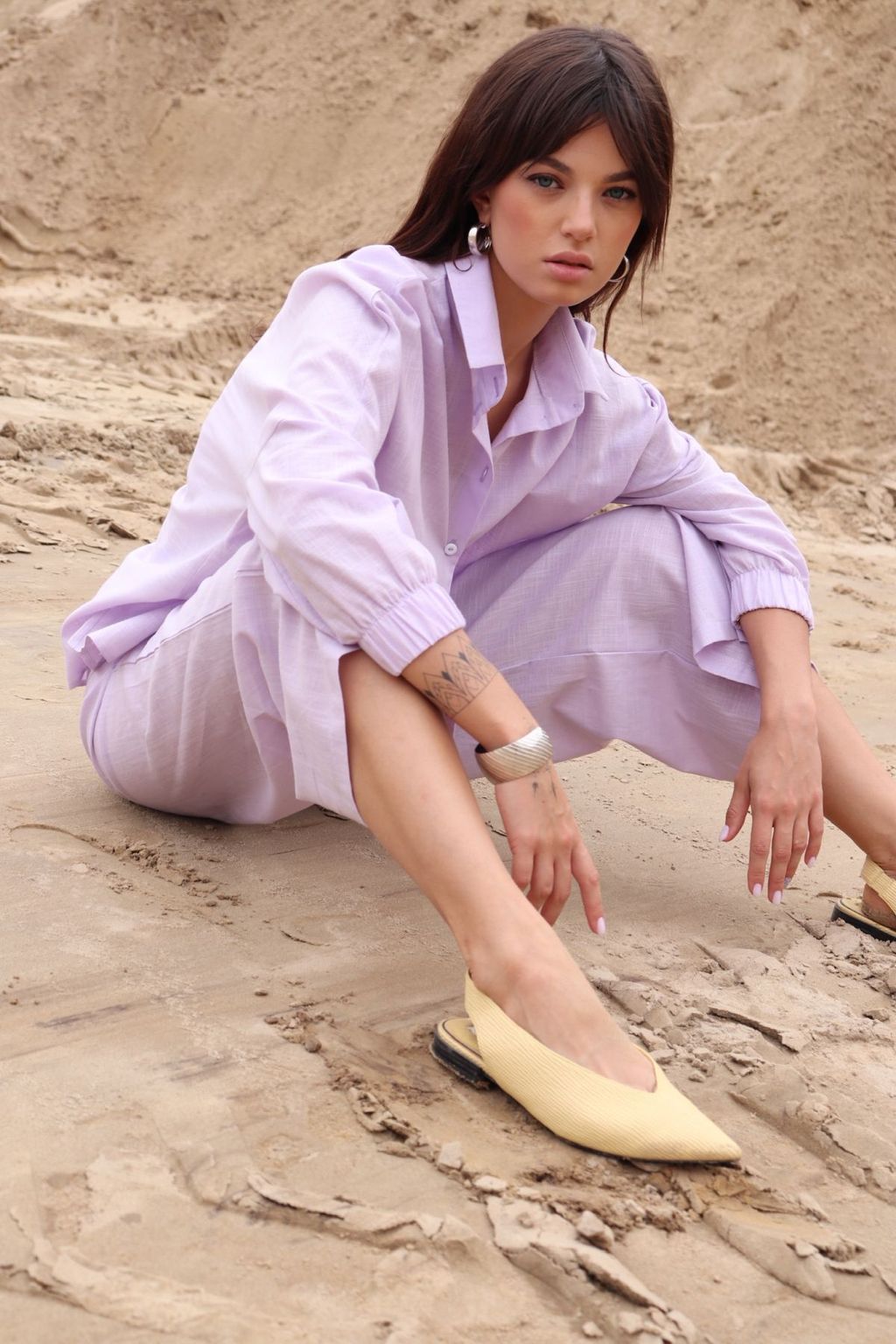 7011 Костюм из льна и хлопка - Martichelli фото 6