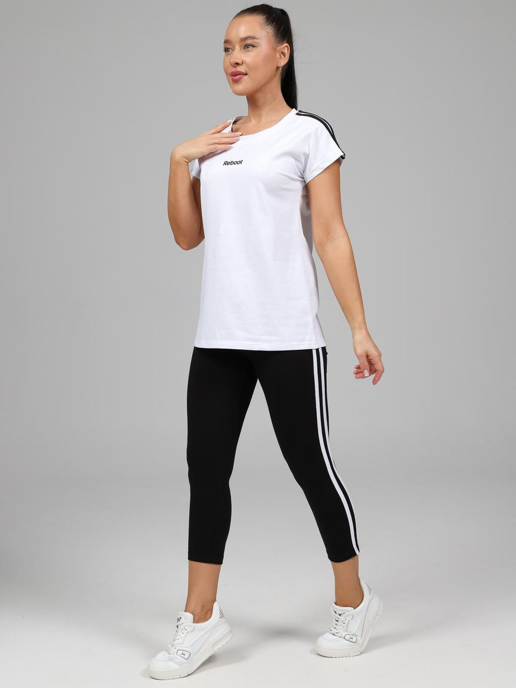 IV-CAPRIZ РеПилатес - костюм из хлопка с лайкрой  фото 31