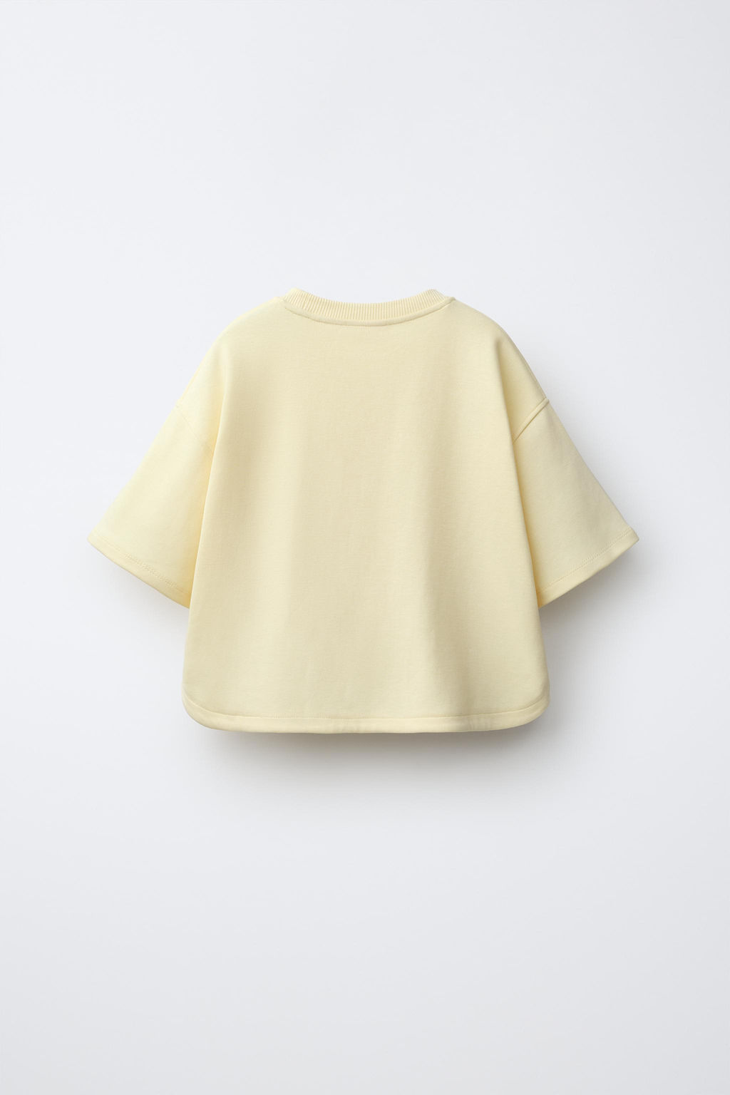 CONJUNTO CAMISETA Y BERMUDA INTERLOCK / Amarillo - Zara фото 5