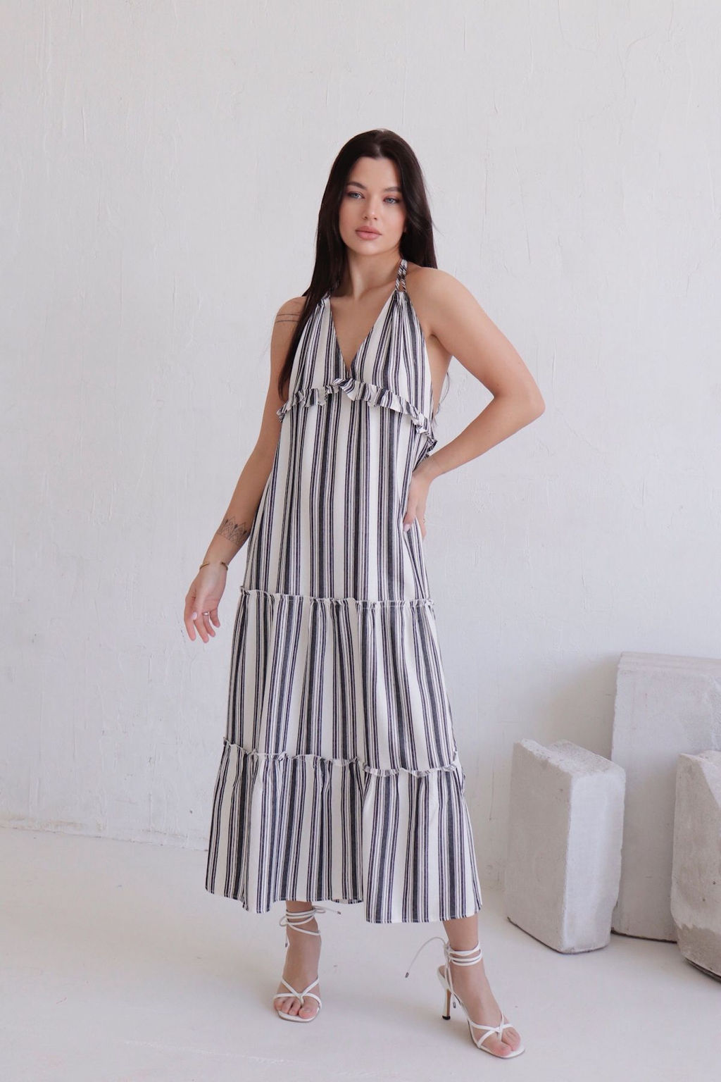 Платье летнее в полоску - Martichelli фото 4