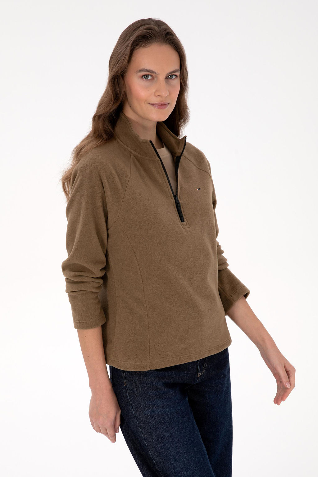 Kad_n Haki Sweatshirt - U.s. polo assn фото 3