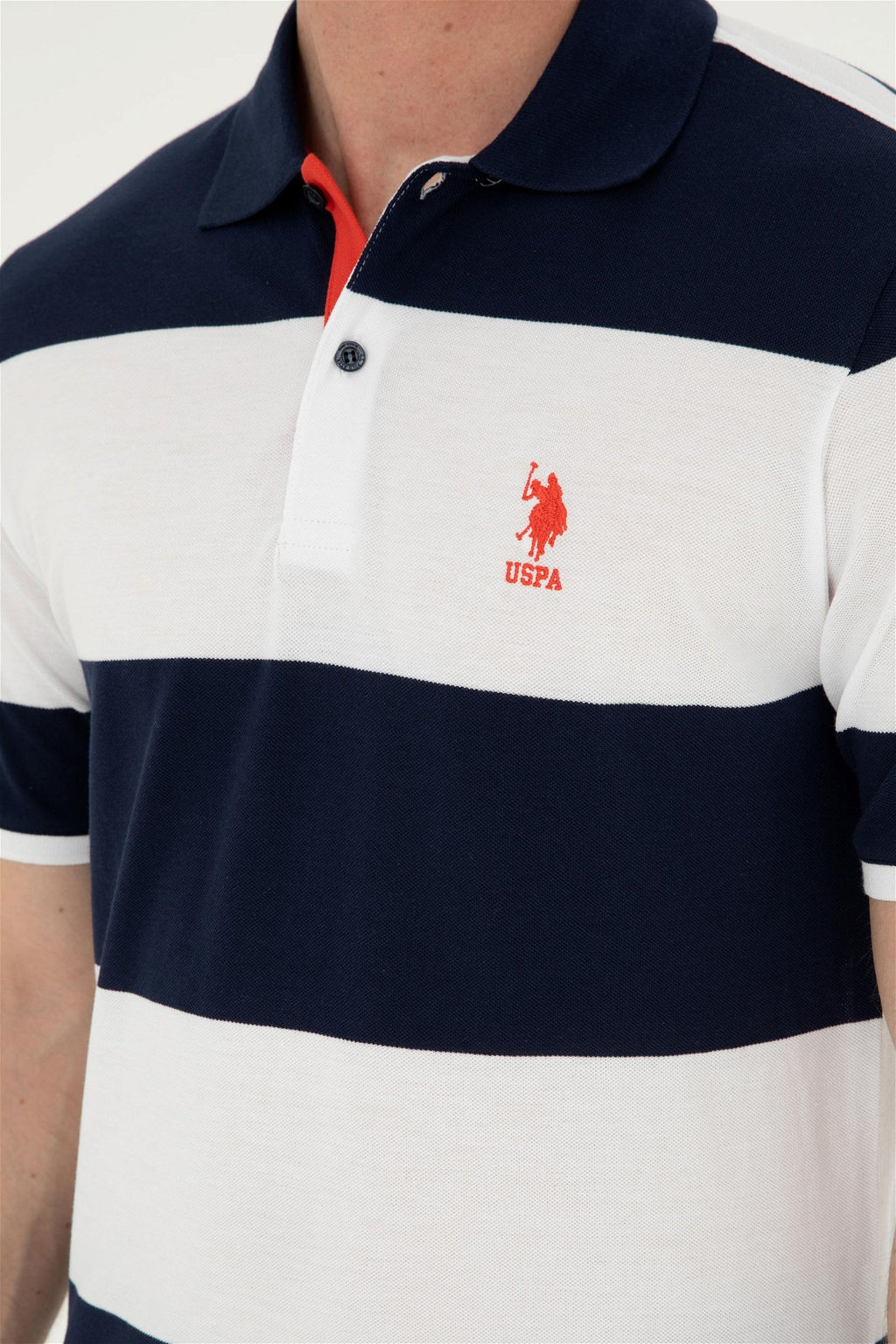 U. S. Polo Assn / Мужская темно-синяя футболка - U.s. polo assn фото 7