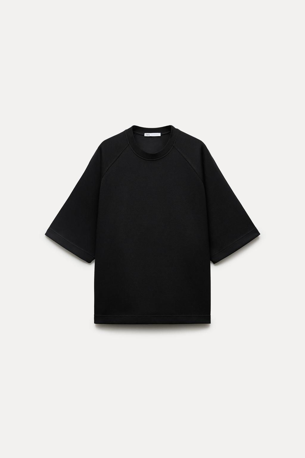 INTERLOCK OVERSIZE T-SHIRT - Zara фото 13