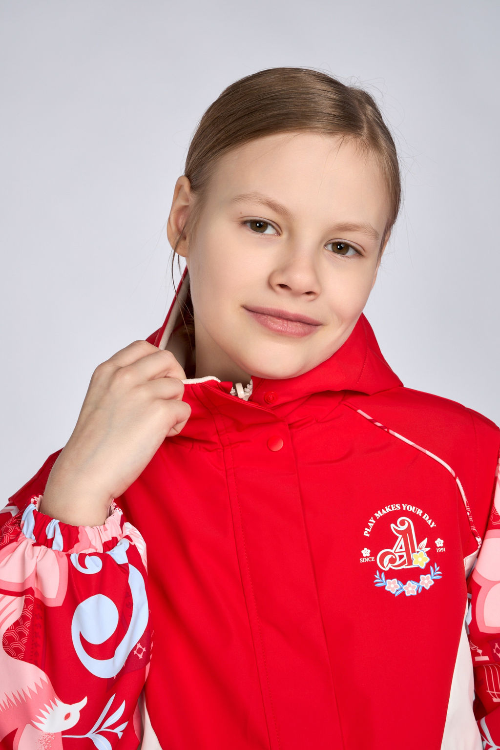 Двусторонняя куртка Красный Reversible Jacket