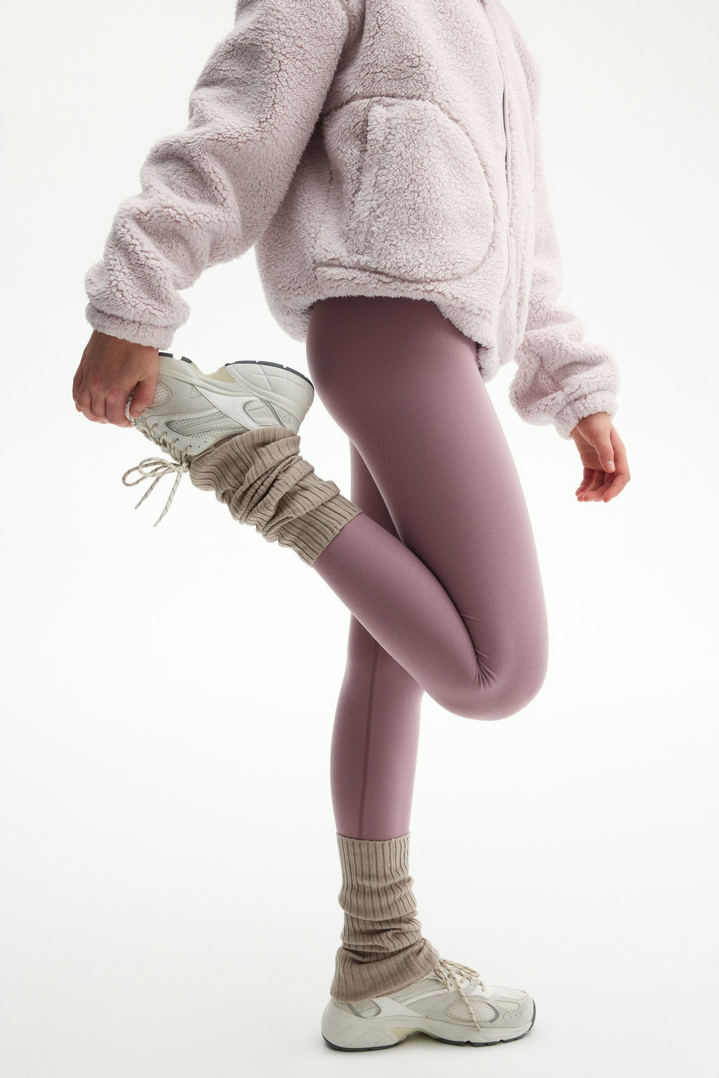 Leggings de deporte con SoftMove y forro polar - H&m фото 5