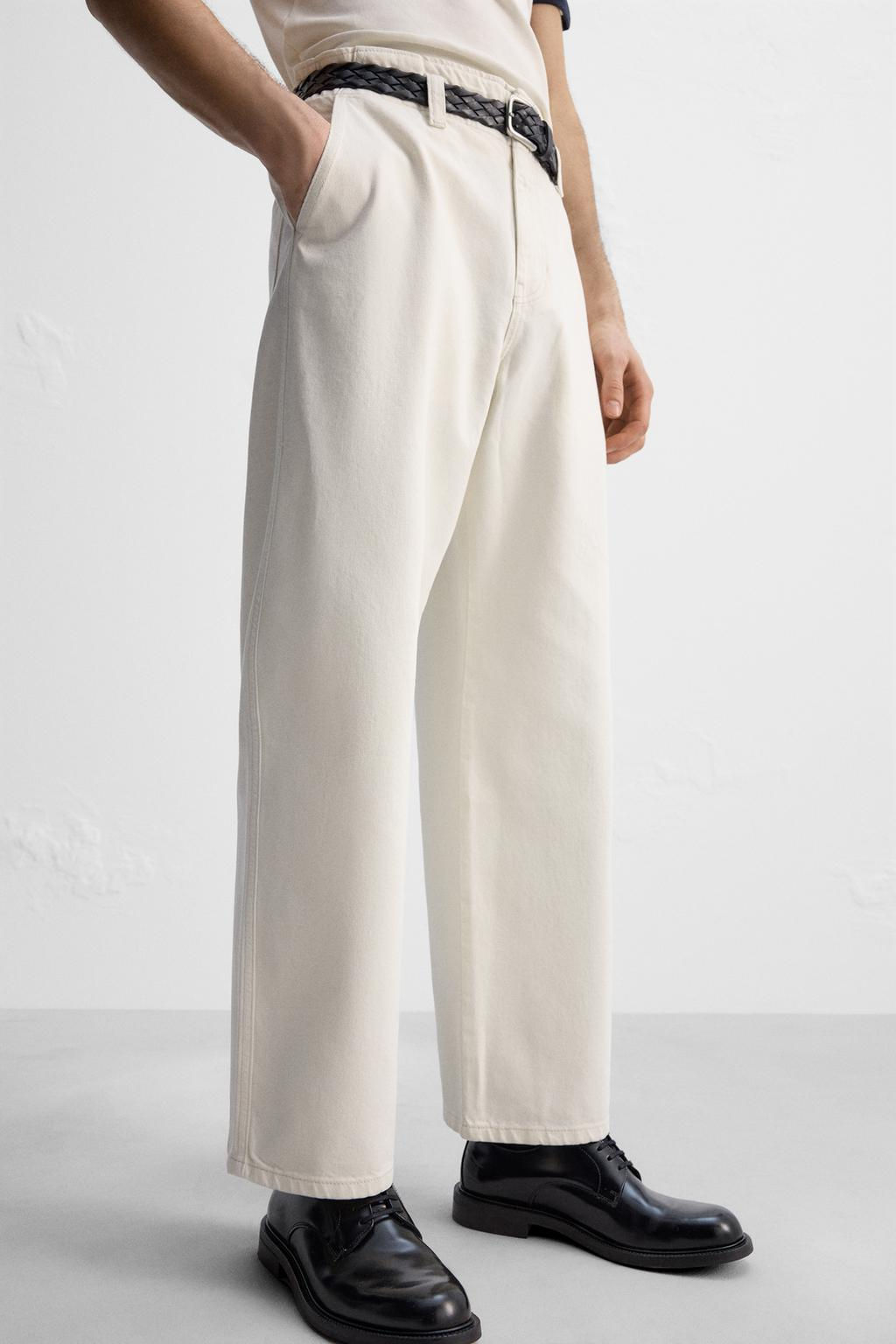 STRAIGHT FIT JEANS - LIMITED EDITION - Zara фото 5