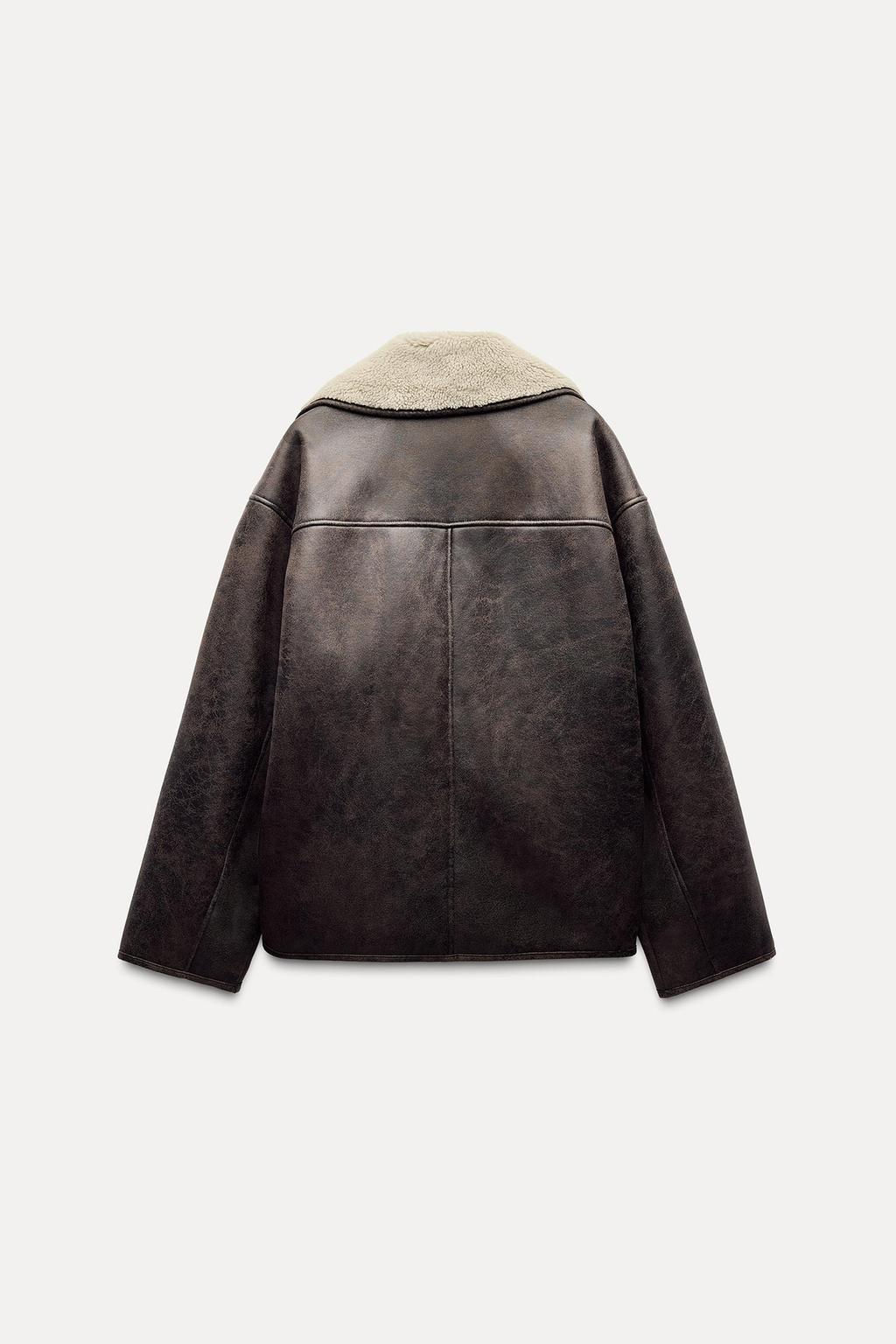 DOUBLE-FACED JACKET ZW COLLECTION - Zara фото 32