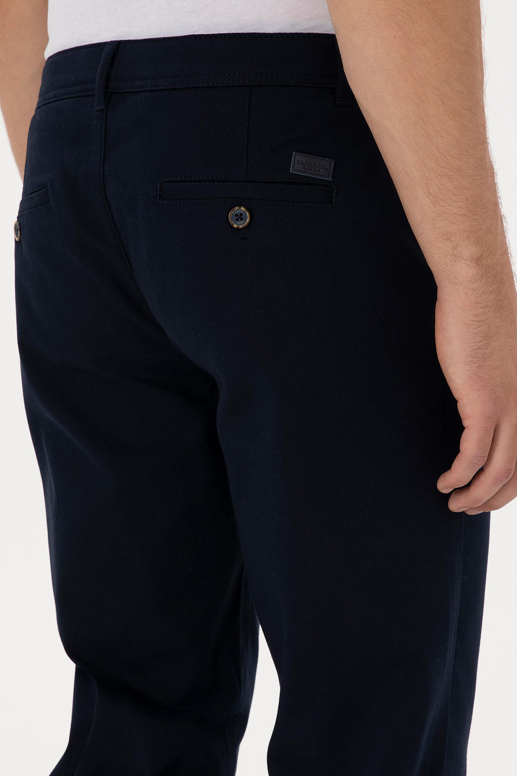Erkek Lacivert Kanvas / Chino Pantolon - U.s. polo assn фото 6