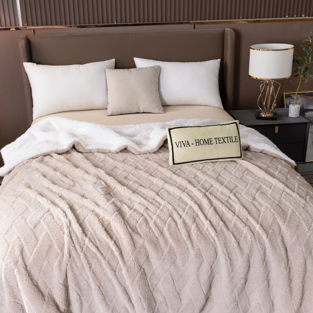 Плед Fluffy бамбуковая микрофибра FL013 (150*200) - Ситрейд фото 3