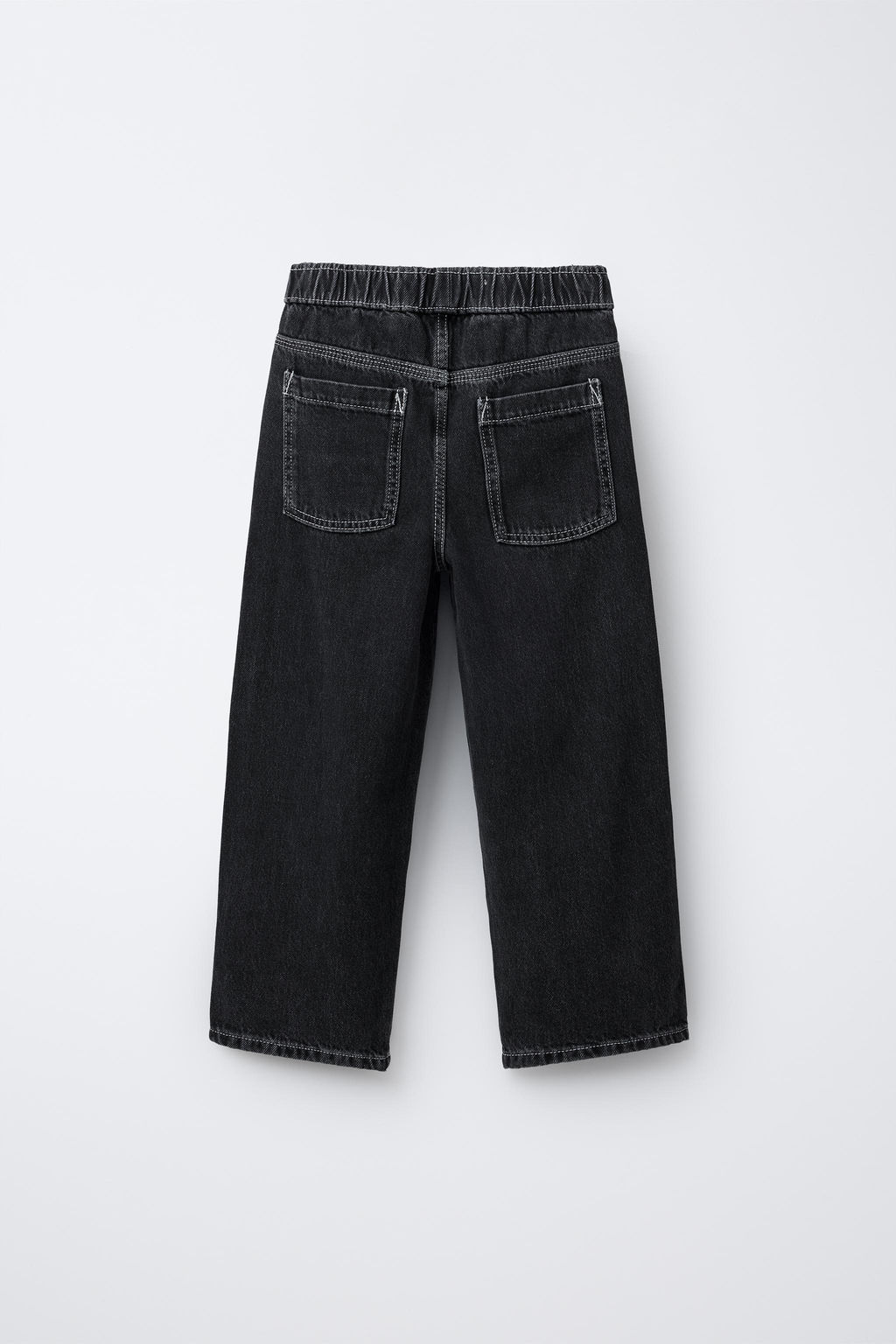 CONTRAST STITCH BALLOON JEANS - Zara фото 2