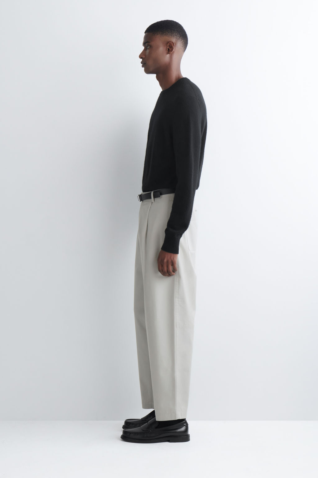 PANTAL?N STRAIGHT LEG TOBILLERO DE ALGOD?N - H&m фото 3