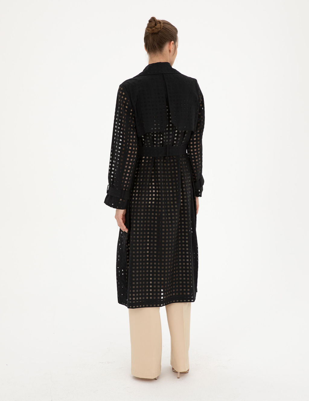 Тренчкот Pierre Cardin Regular Fit черный