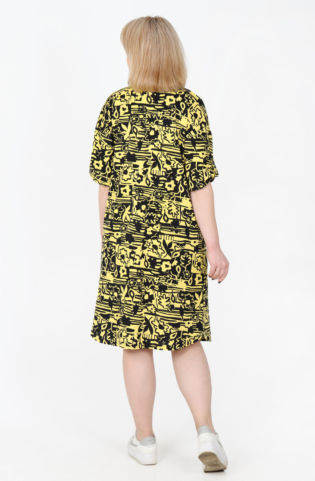 Платье София Х-452 (46-62) кулирка - Лотос фото 20