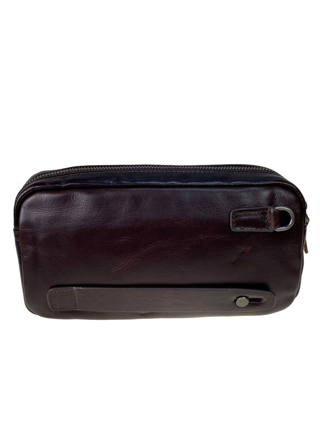 Мужская сумка клатч из натуральной кожи, цвет черный - Greta фото 2