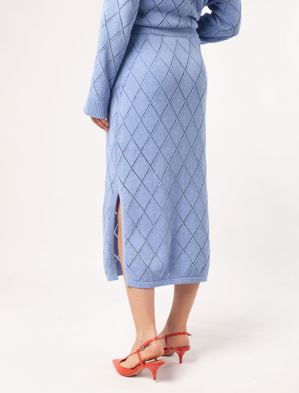 VILATTE / Вязаная юбка на подкладке  фото 4