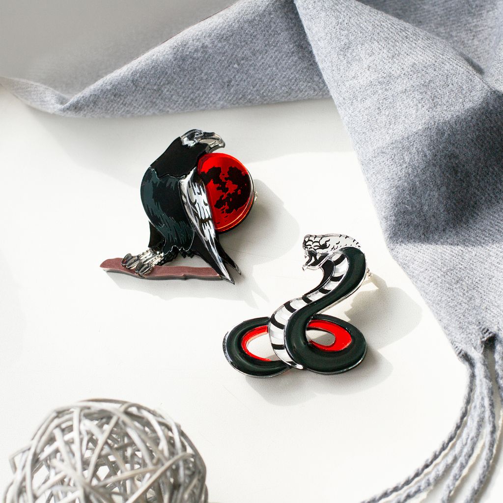 Брошь Ворон - Orgalica фото 5