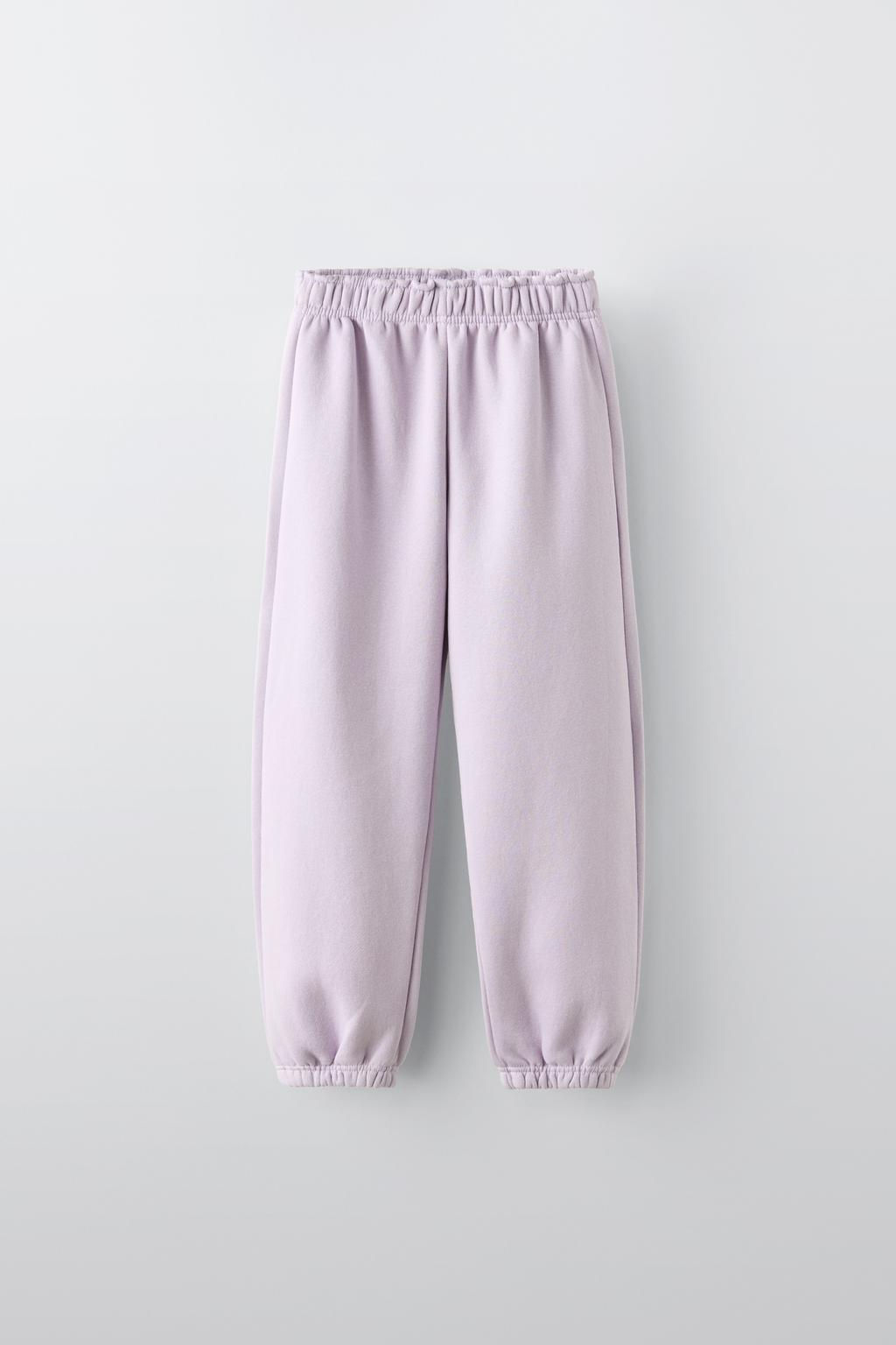 SWEATSHIRT AND JOGGER TROUSERS CO-ORD WITH LABEL - Zara фото 5