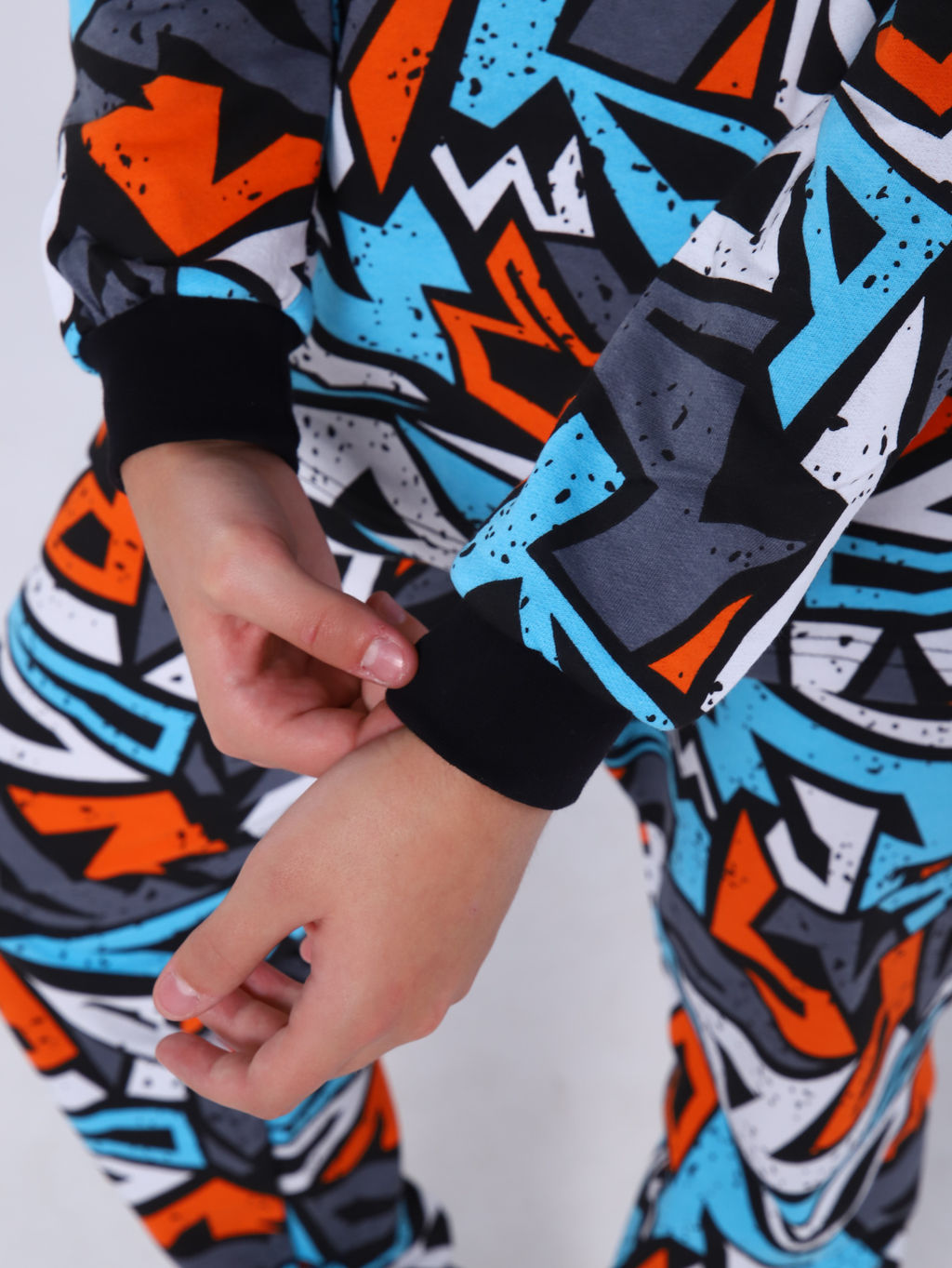 Пижама Макар черный - Ладошки фото 9