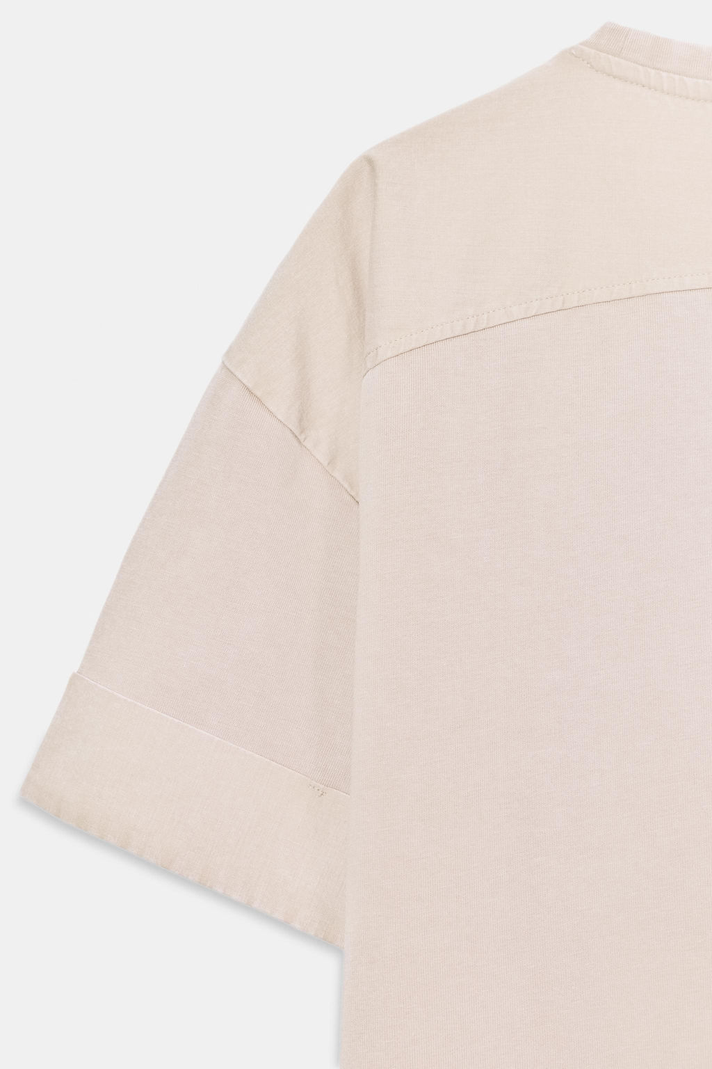CAMISETA HEAVY COTTON MANGA CORTA / Vis?n claro - Zara фото 6