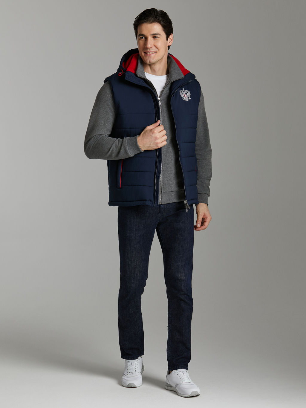 Жилеты утепленные мужские RUSSIA 98M-RT-1778/1