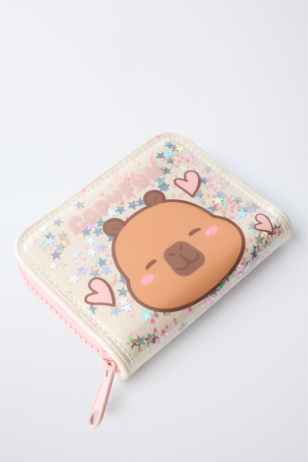 CAPYBARA CAPYFUN  VINYL WALLET - Zara фото 3
